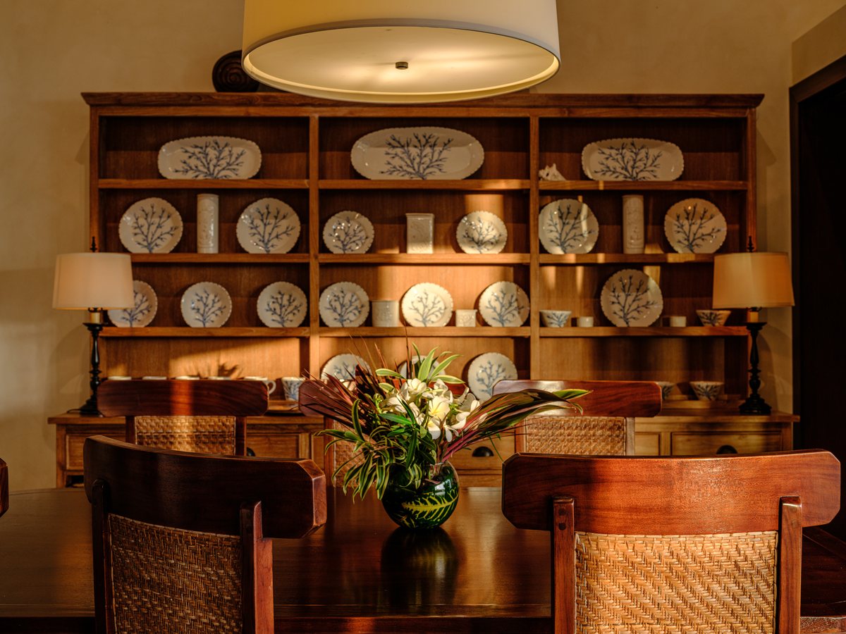 Beach House, the dining room