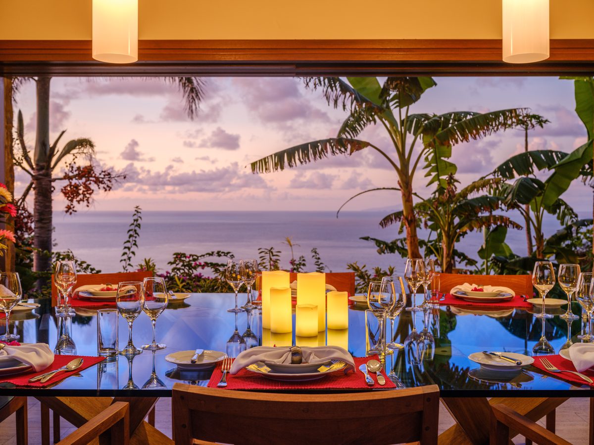 Il Sogno, the pool and the view