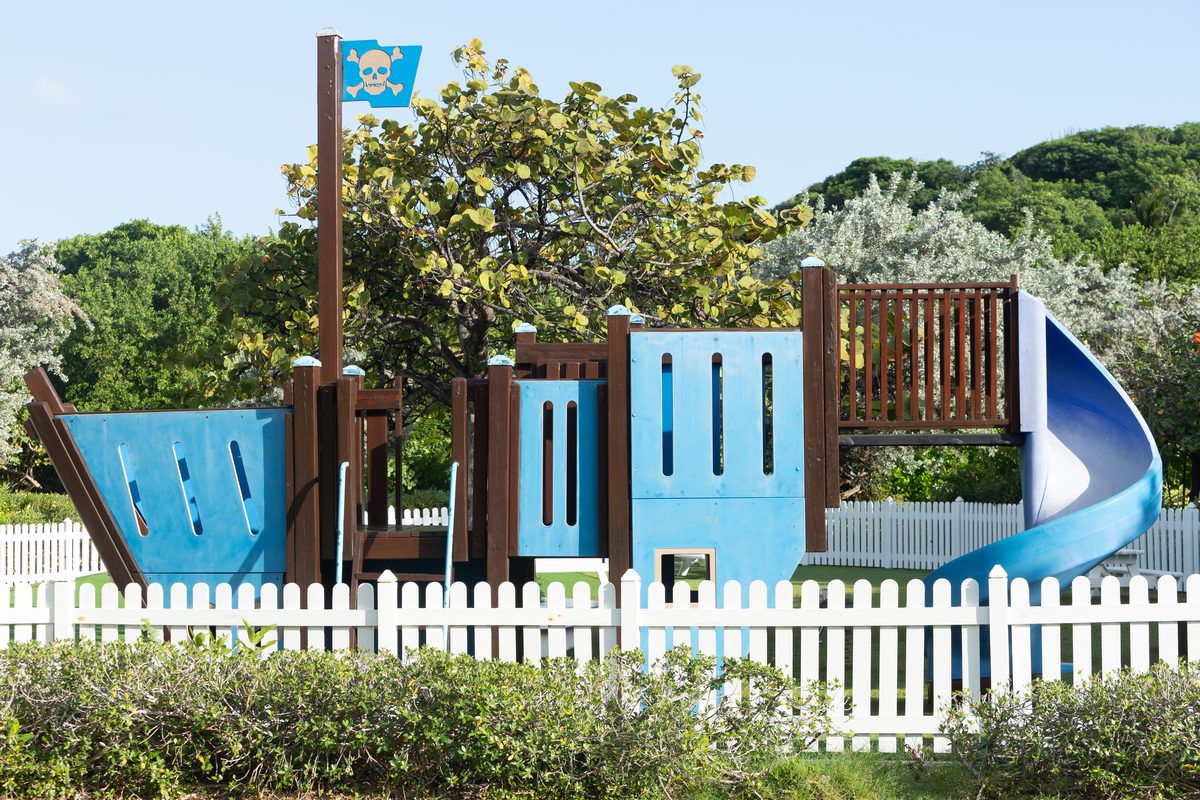 The pirate-ship playground
