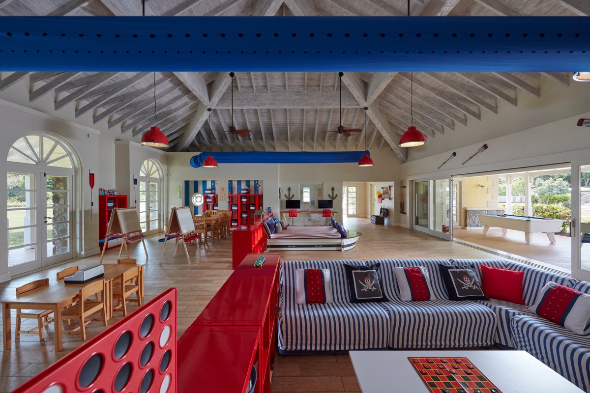 Inside the Kids Club: games, sofas and room to play
