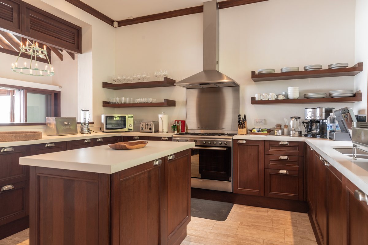 Maison Tranquille, the kitchen