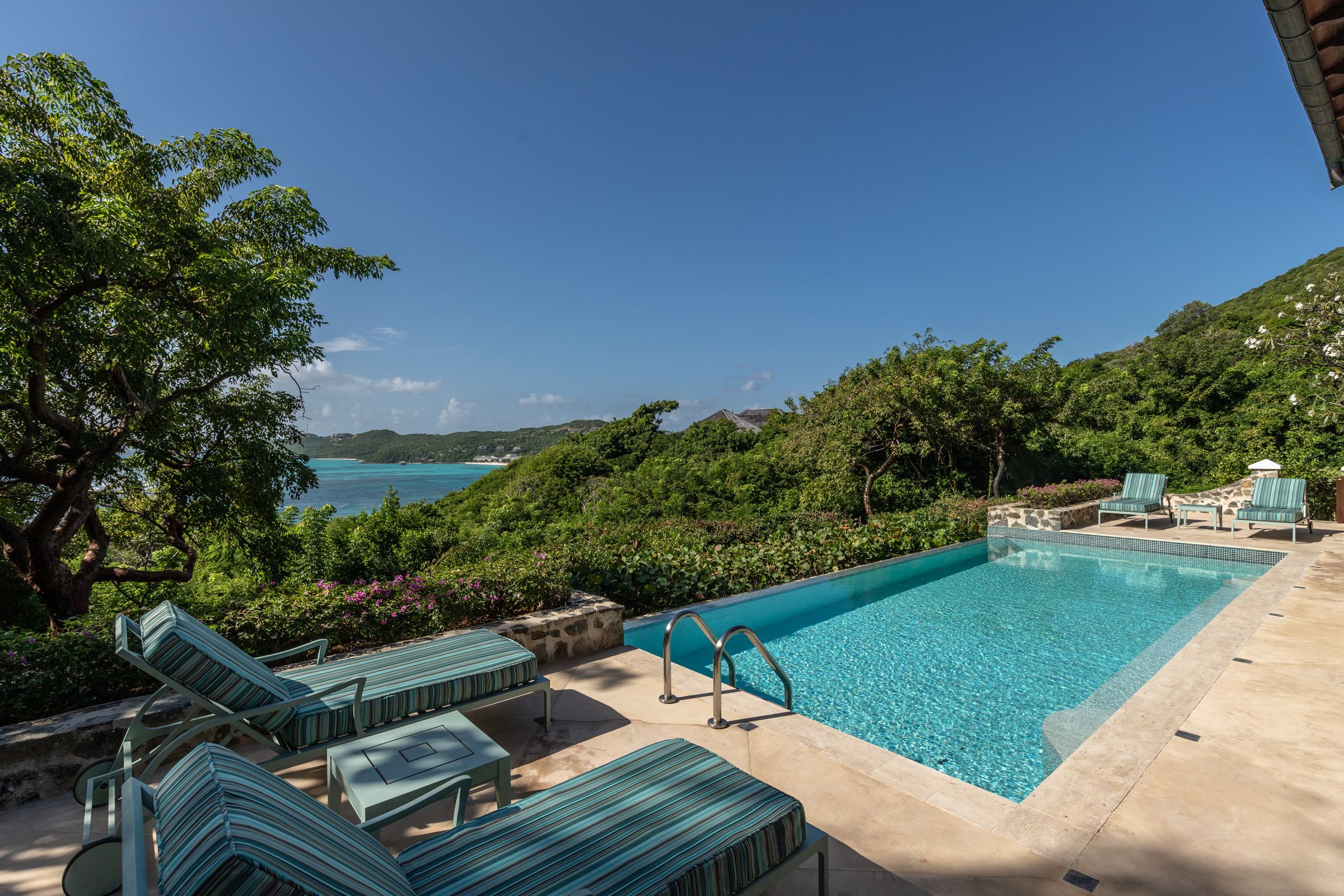 Villa Ritz, the pool and the villa