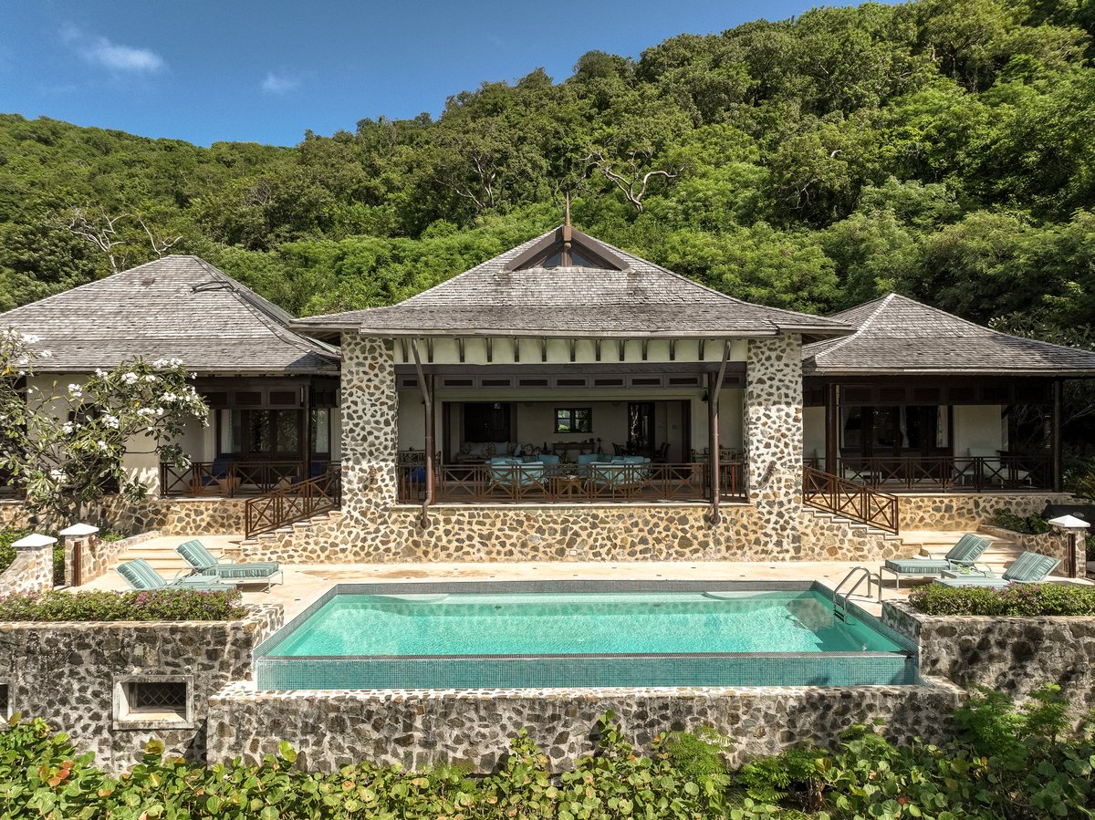 Villa Ritz, the pool and the villa