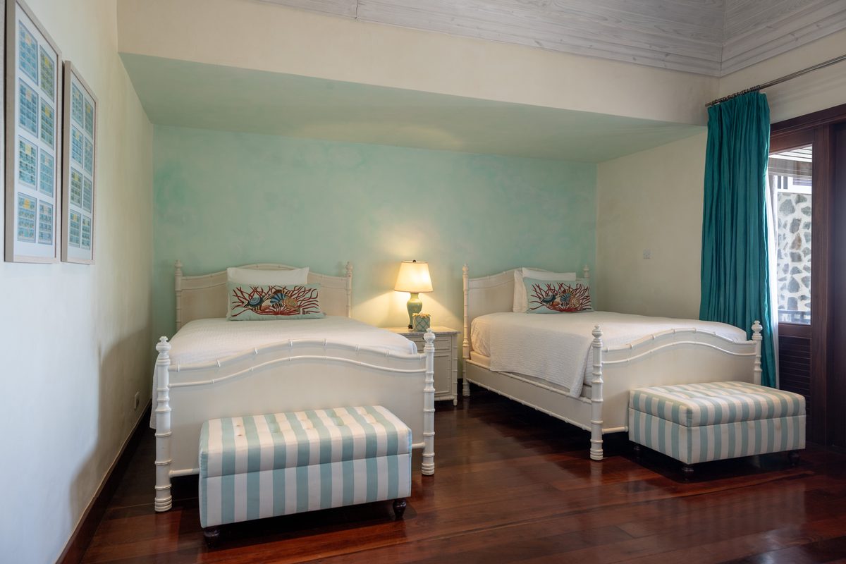 Villa Ritz, a twin bedroom