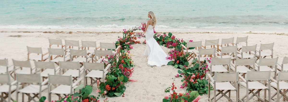 A ceremony on the sand
